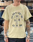 mr hot dog golds gym t-shirt vintage white