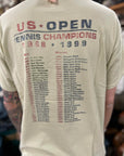 mr hot dog us open 1993 t-shirt vintage white