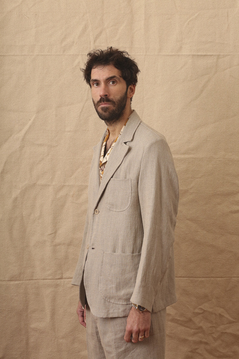 East linen jacket sale