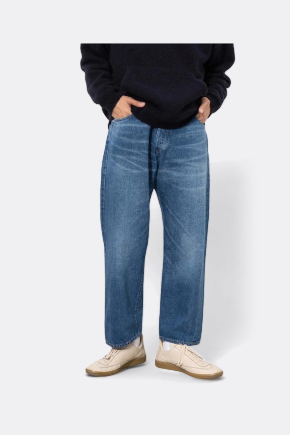 ordinary fits 108USD-326 loose ankle denim used wash