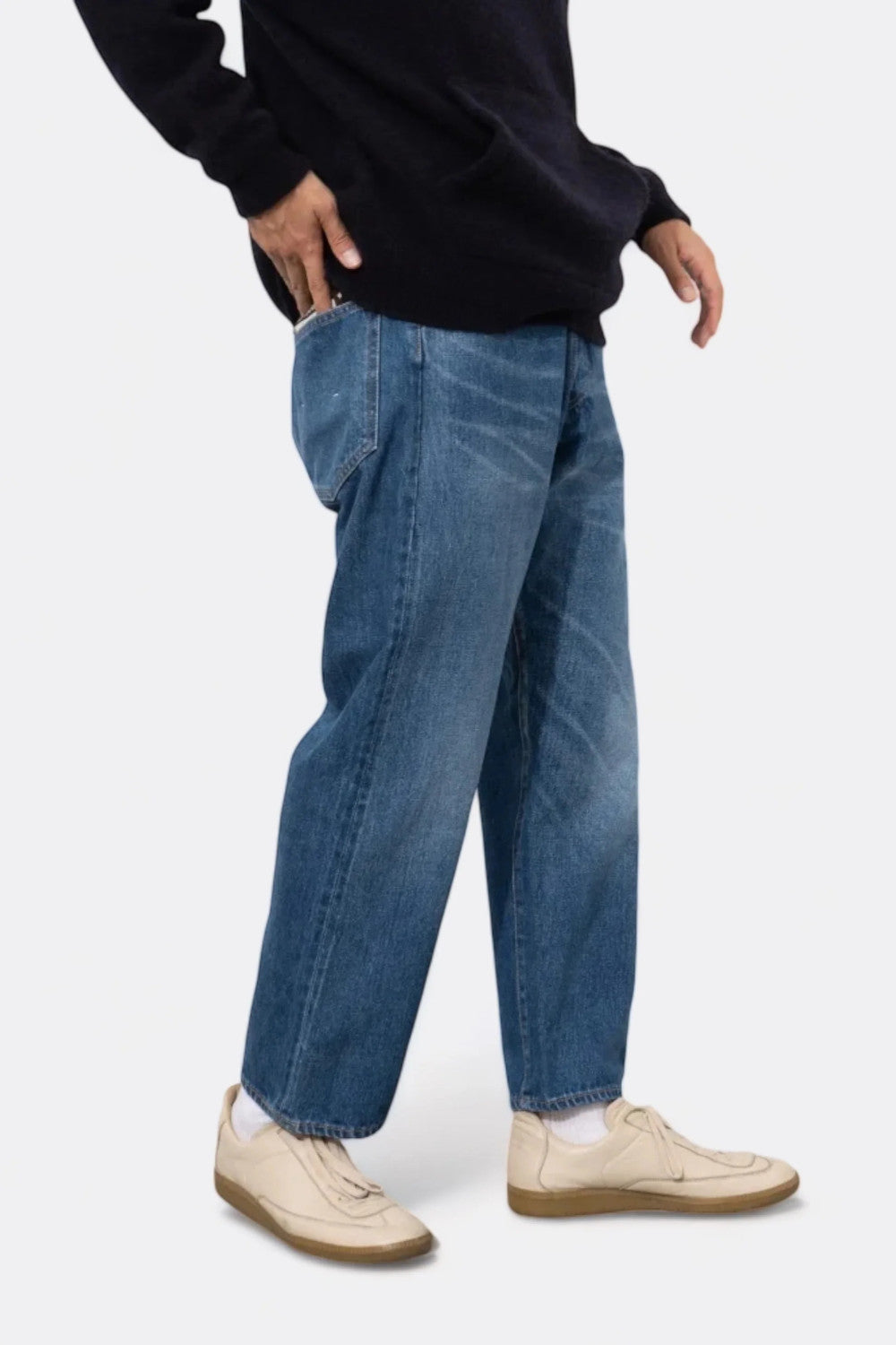 ordinary fits 108USD-326 loose ankle denim used wash