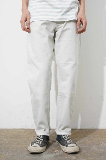 ordinary fits ankle denim white