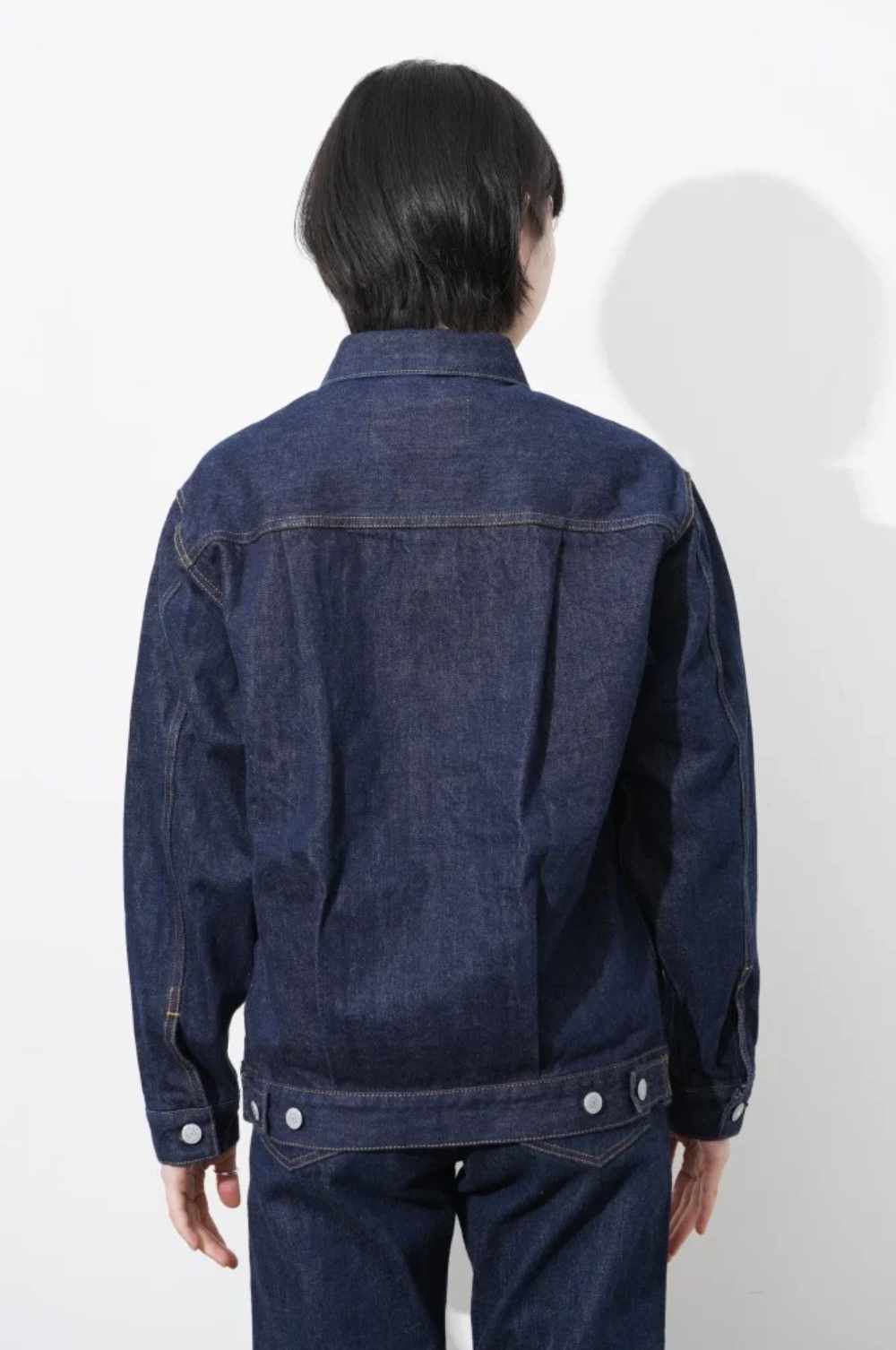ordinary fits denim jacket 1st indigo one wash