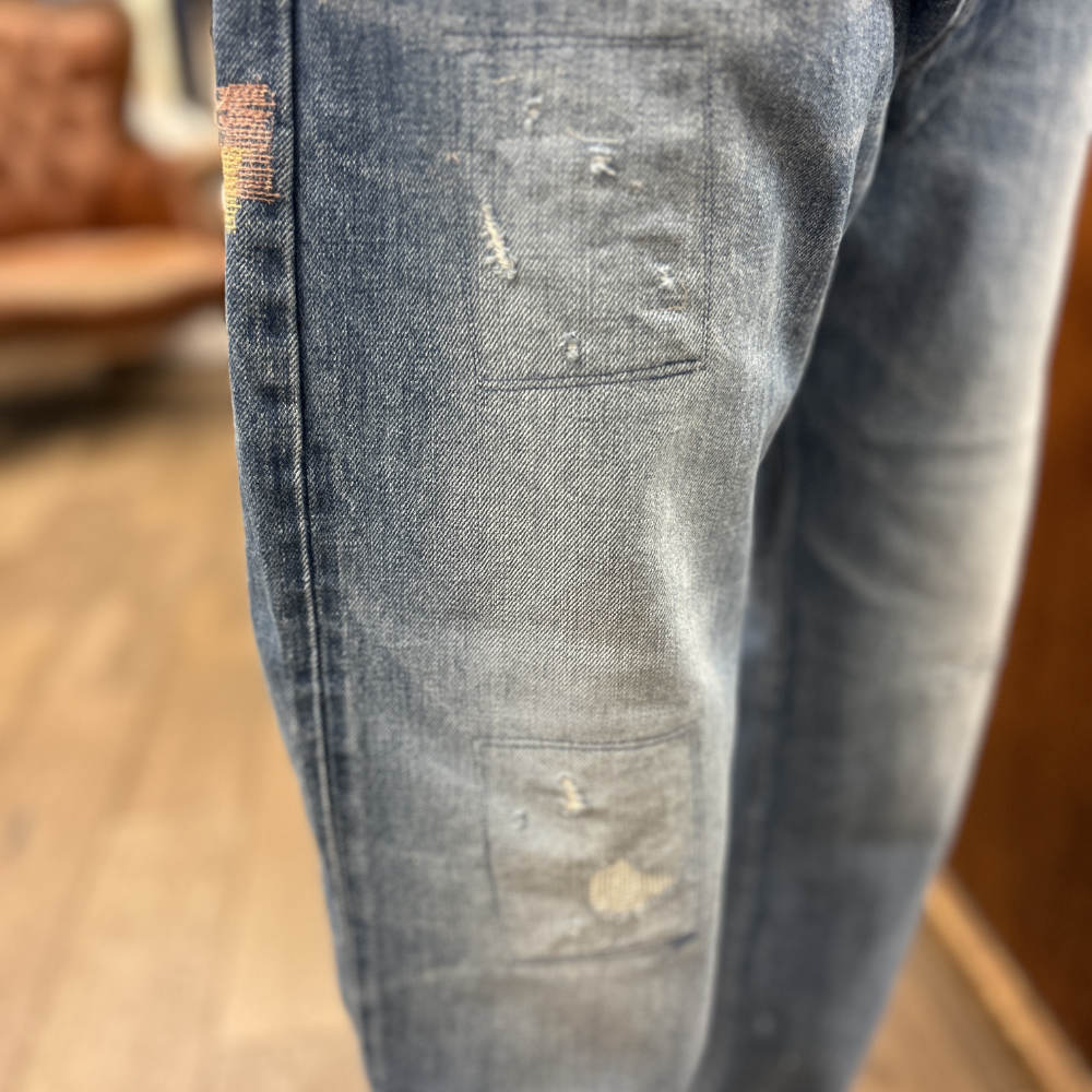 ordinary fits loose ankle denim 108re remake