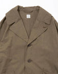 ordinary fits p collar coat khk