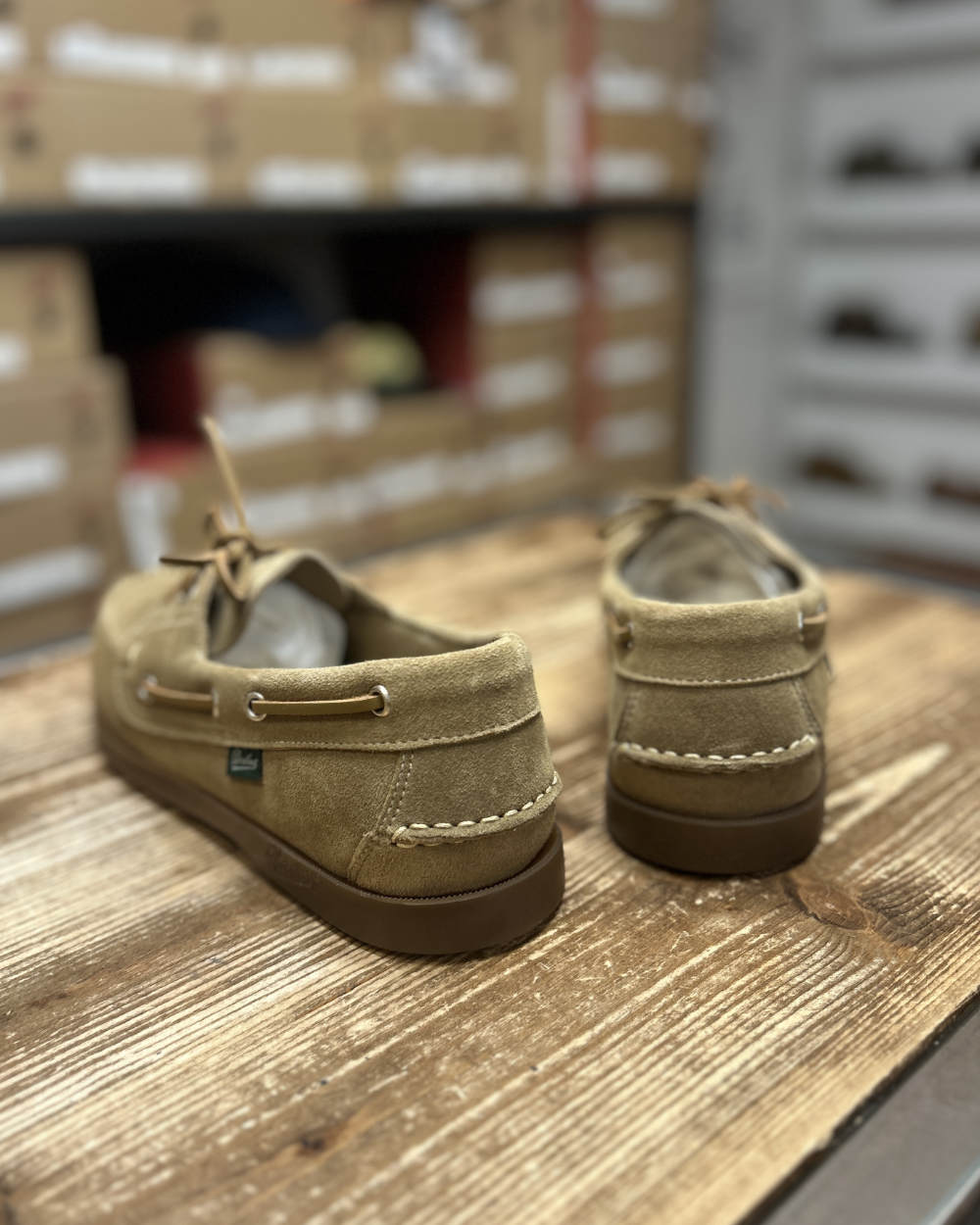 paraboot barth miel velour sand