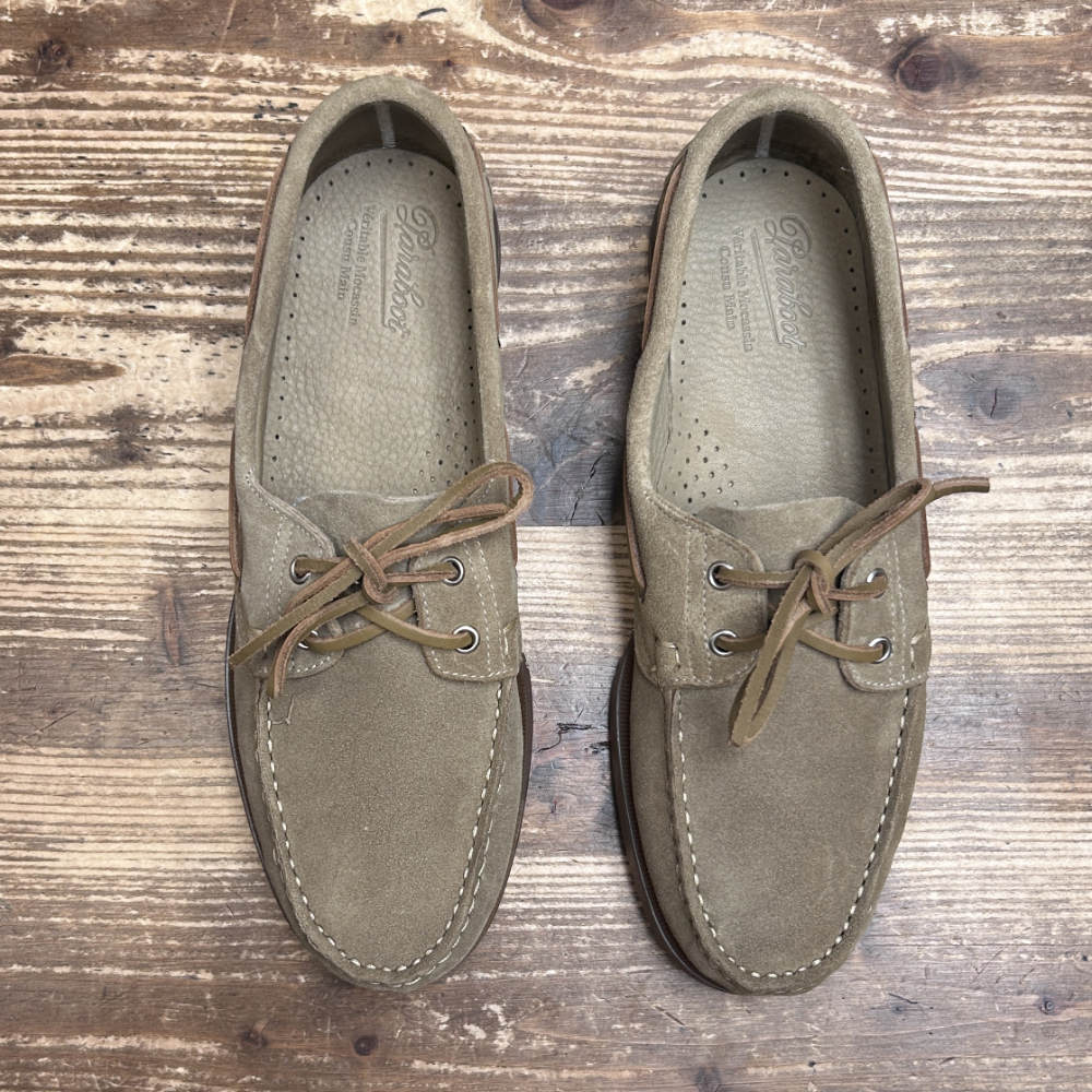 paraboot barth miel velour sand
