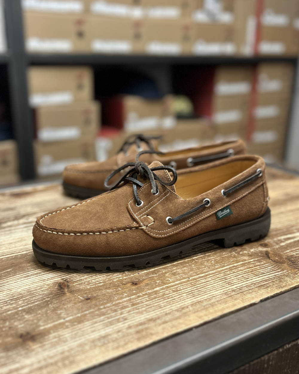 paraboot malo marron cognac