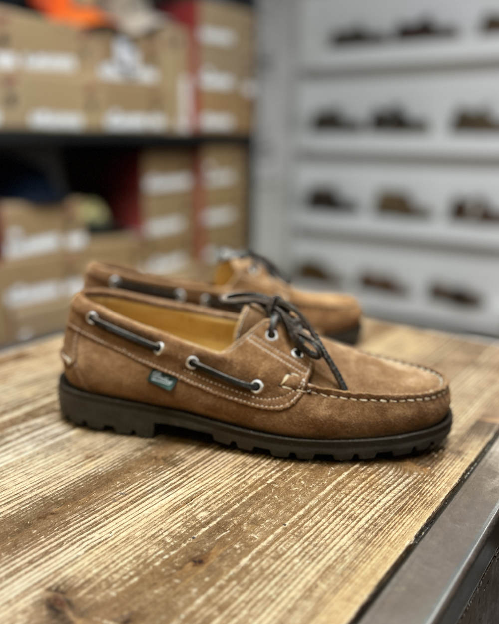 paraboot malo marron cognac