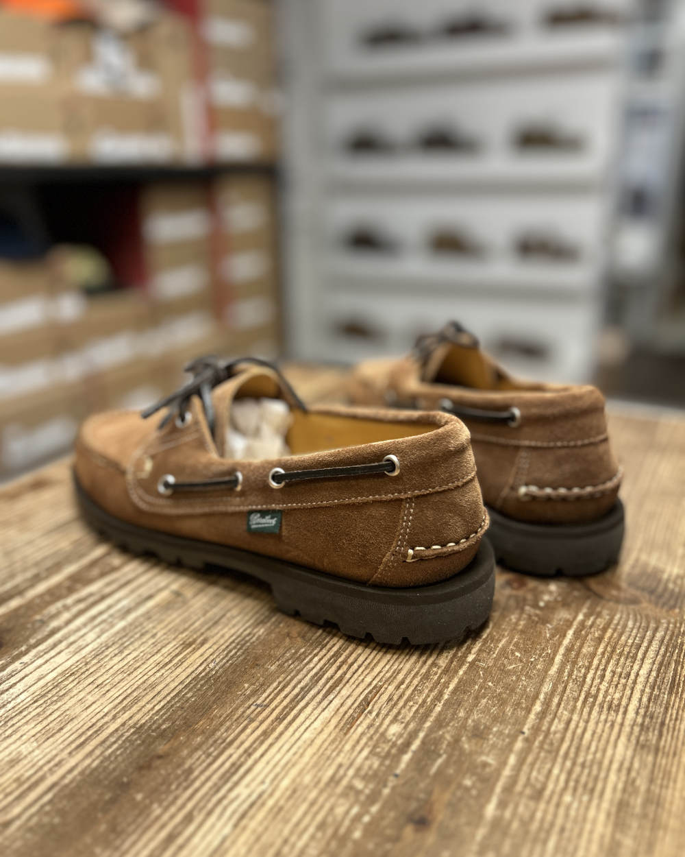 paraboot malo marron cognac