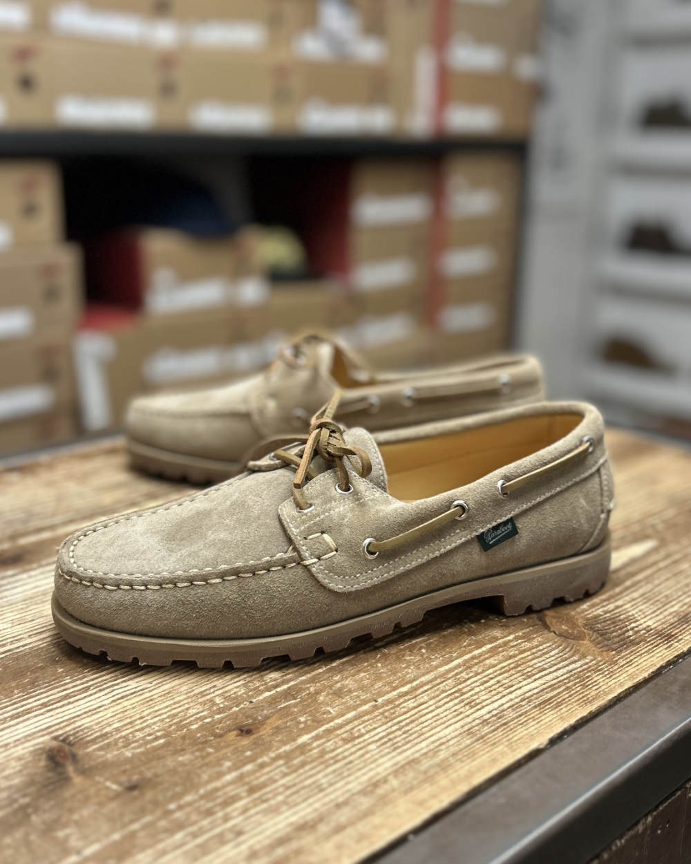 paraboot malo miel velour sand