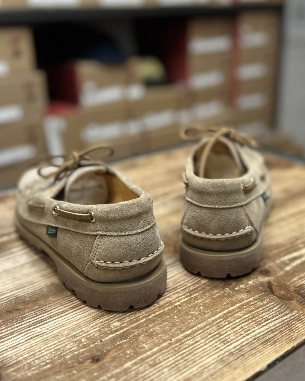 paraboot malo miel velour sand