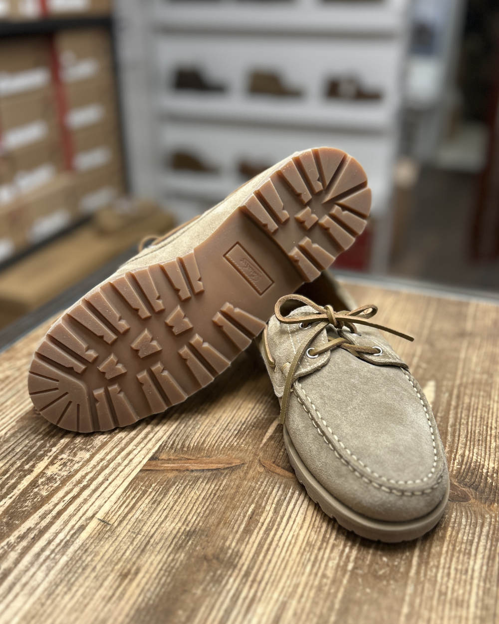 paraboot malo miel velour sand