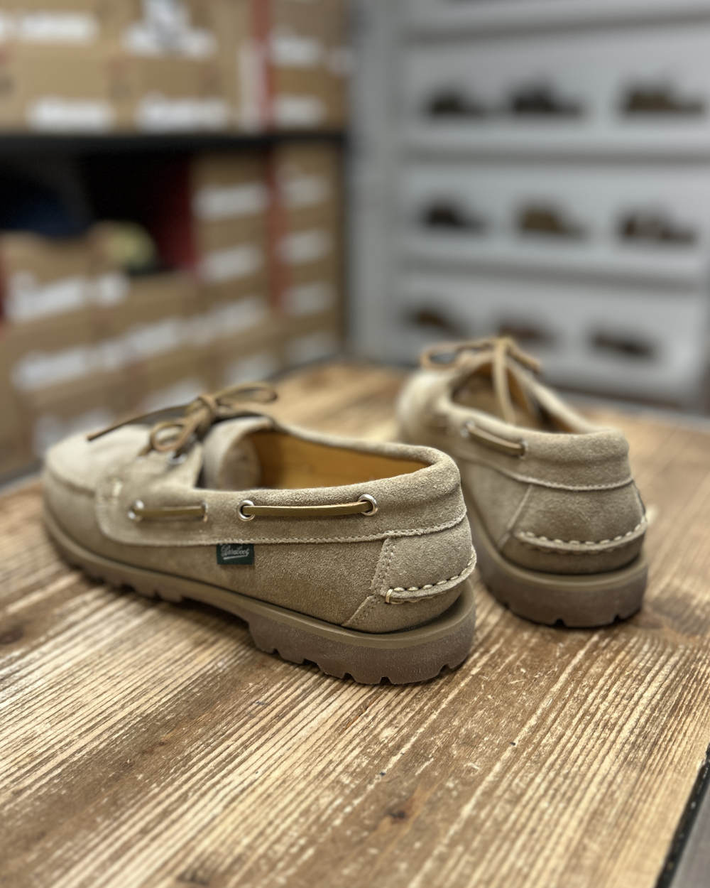 paraboot malo miel velour sand