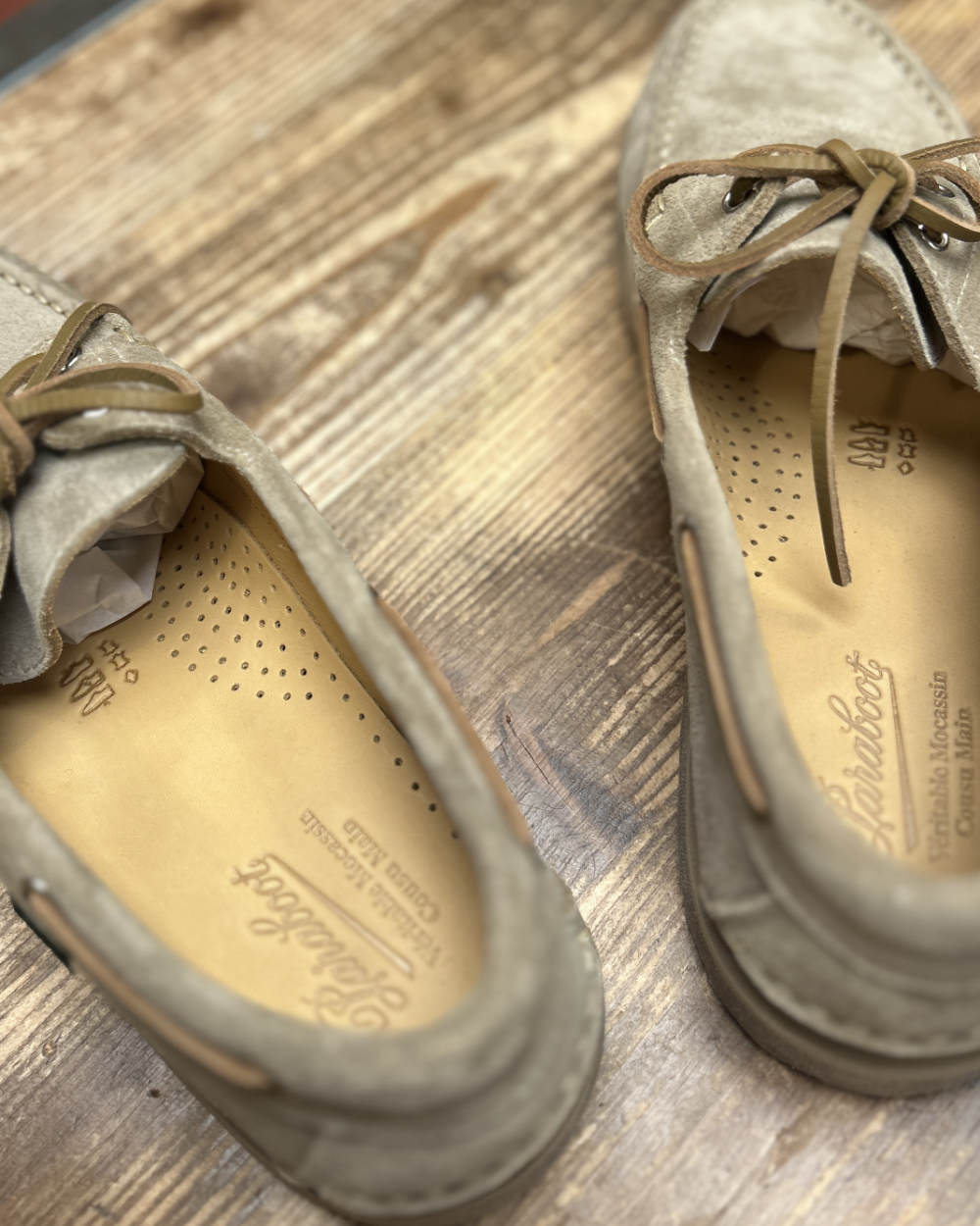 paraboot malo miel velour sand