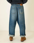 peppino peppino type 184 the ranch pant mid blue