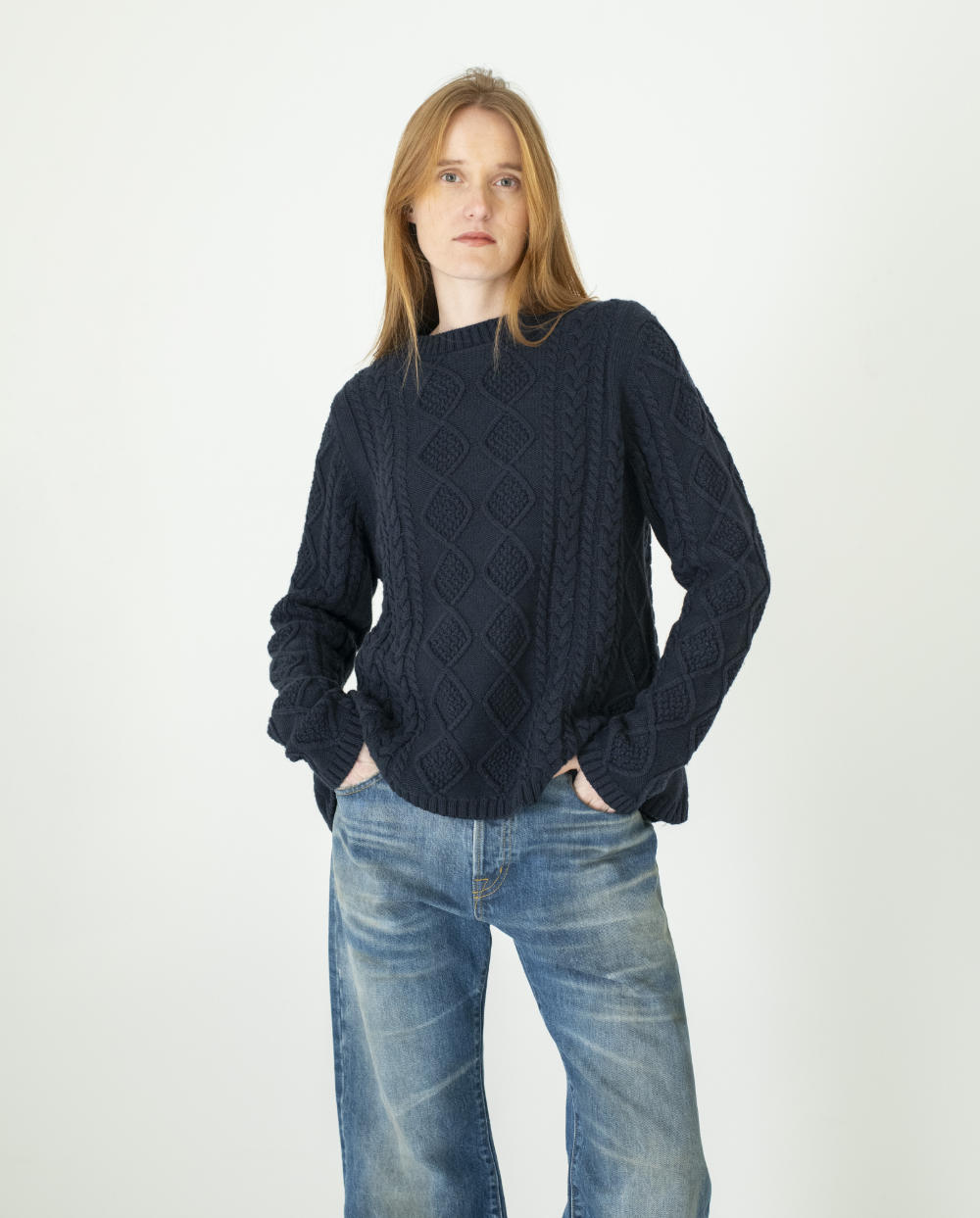 peppino peppino the bluff sweater winter blue