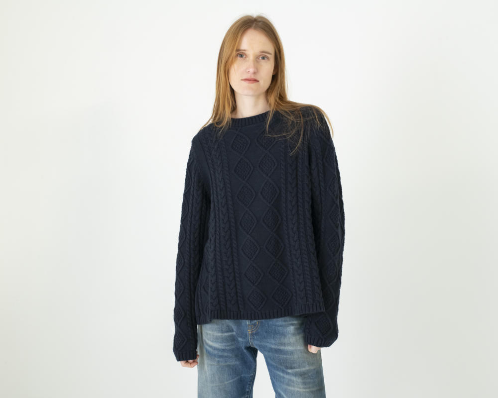peppino peppino the bluff sweater winter blue