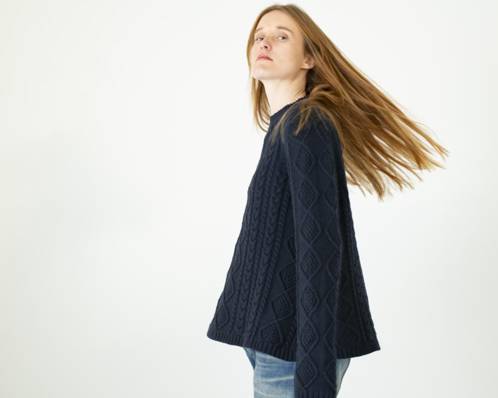 peppino peppino the bluff sweater winter blue