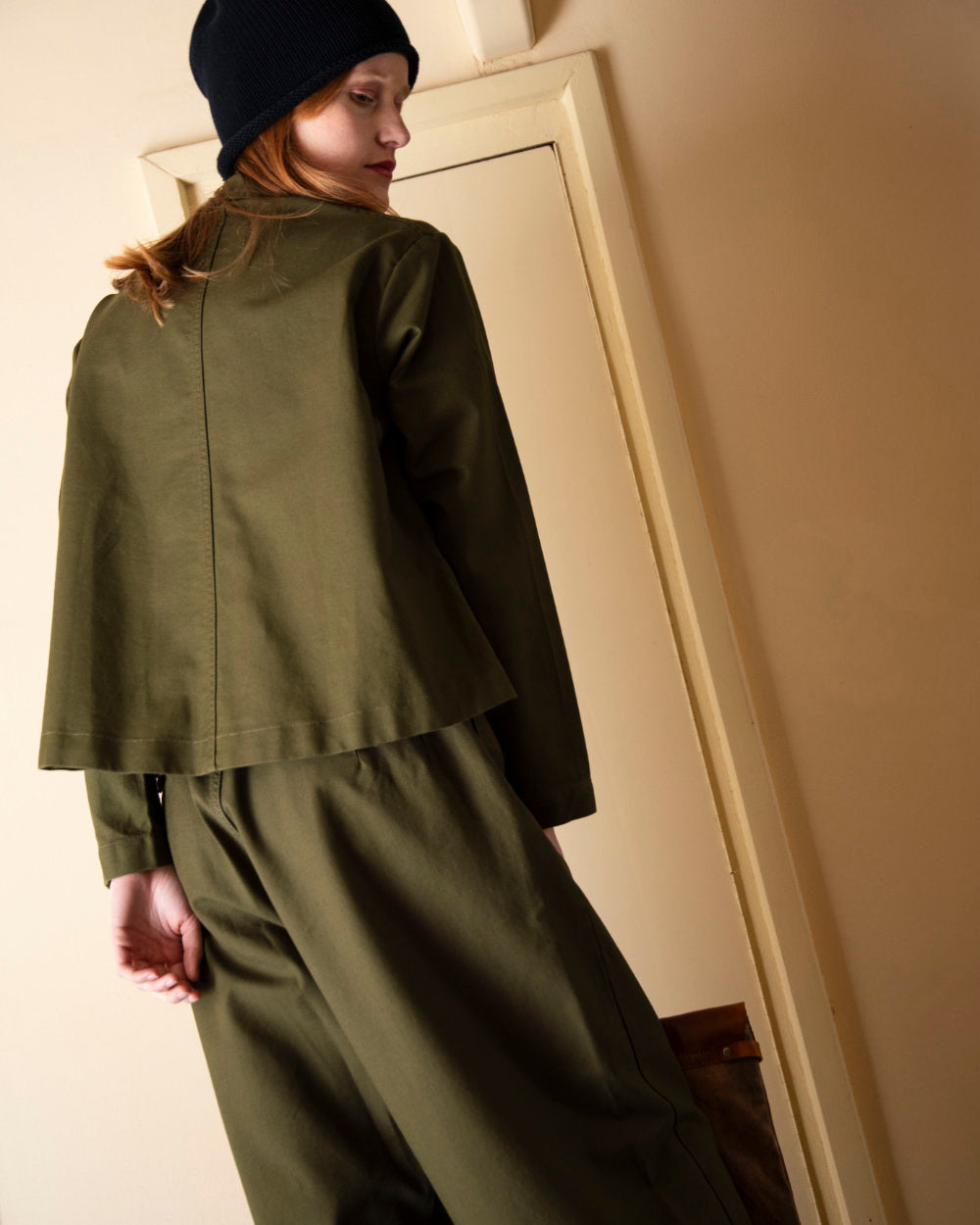 peppino peppino type 113 the vent shacket forest green
