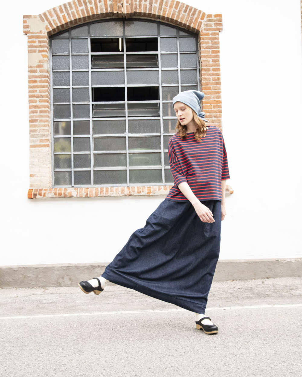 peppino peppino type 116 the breezy skirt one size dark blue denim (ONE SIZE)