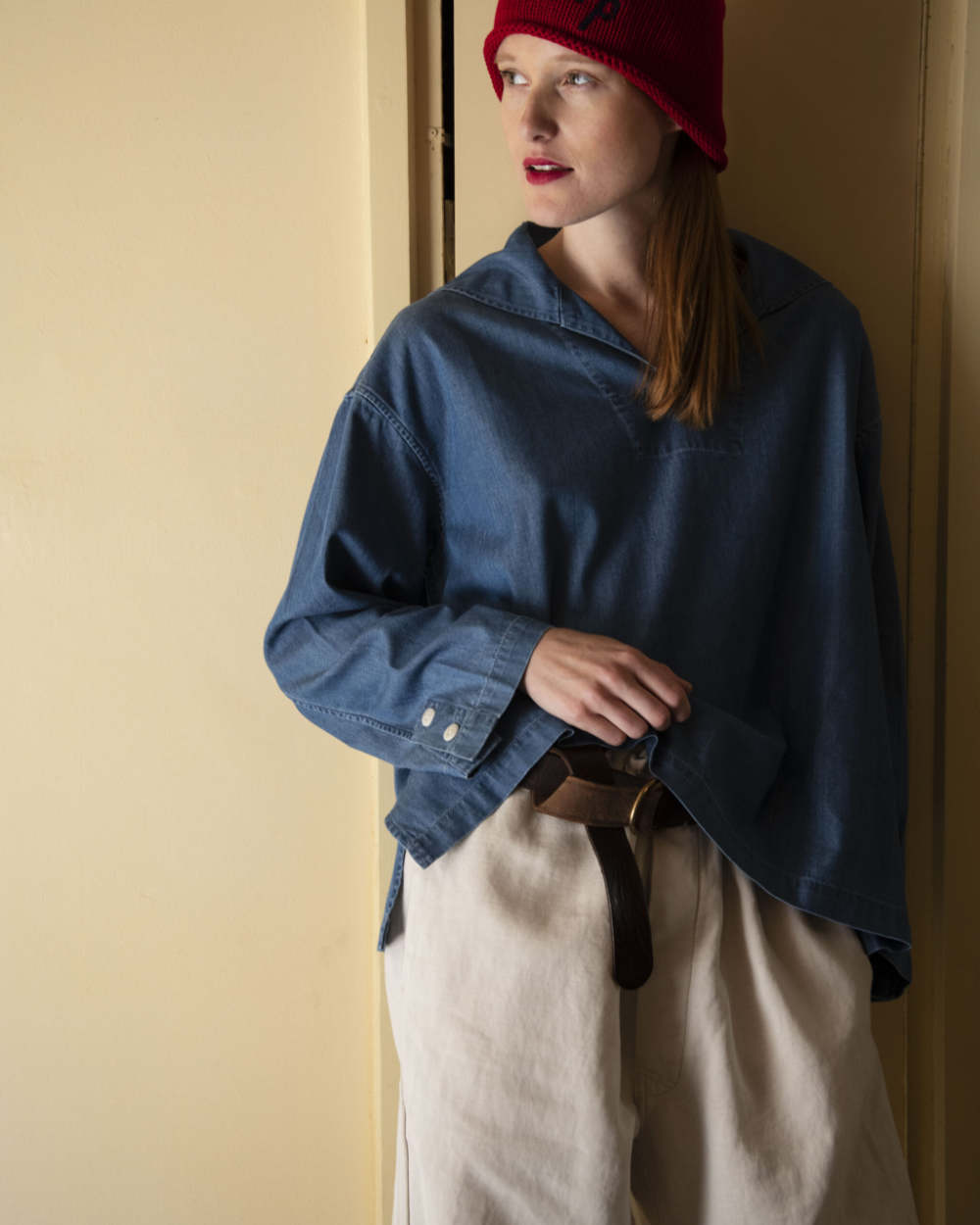 peppino peppino type 135 the deck shirt light blue