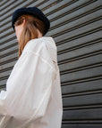 peppino peppino type 135 the deck shirt white (LAST SIZE XLARGE)