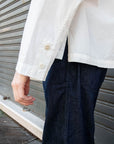 peppino peppino type 135 the deck shirt white (LAST SIZE XLARGE)