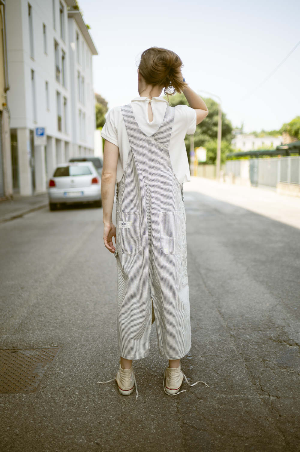 peppino peppino type 160 the 50s workwear bib overall skirt