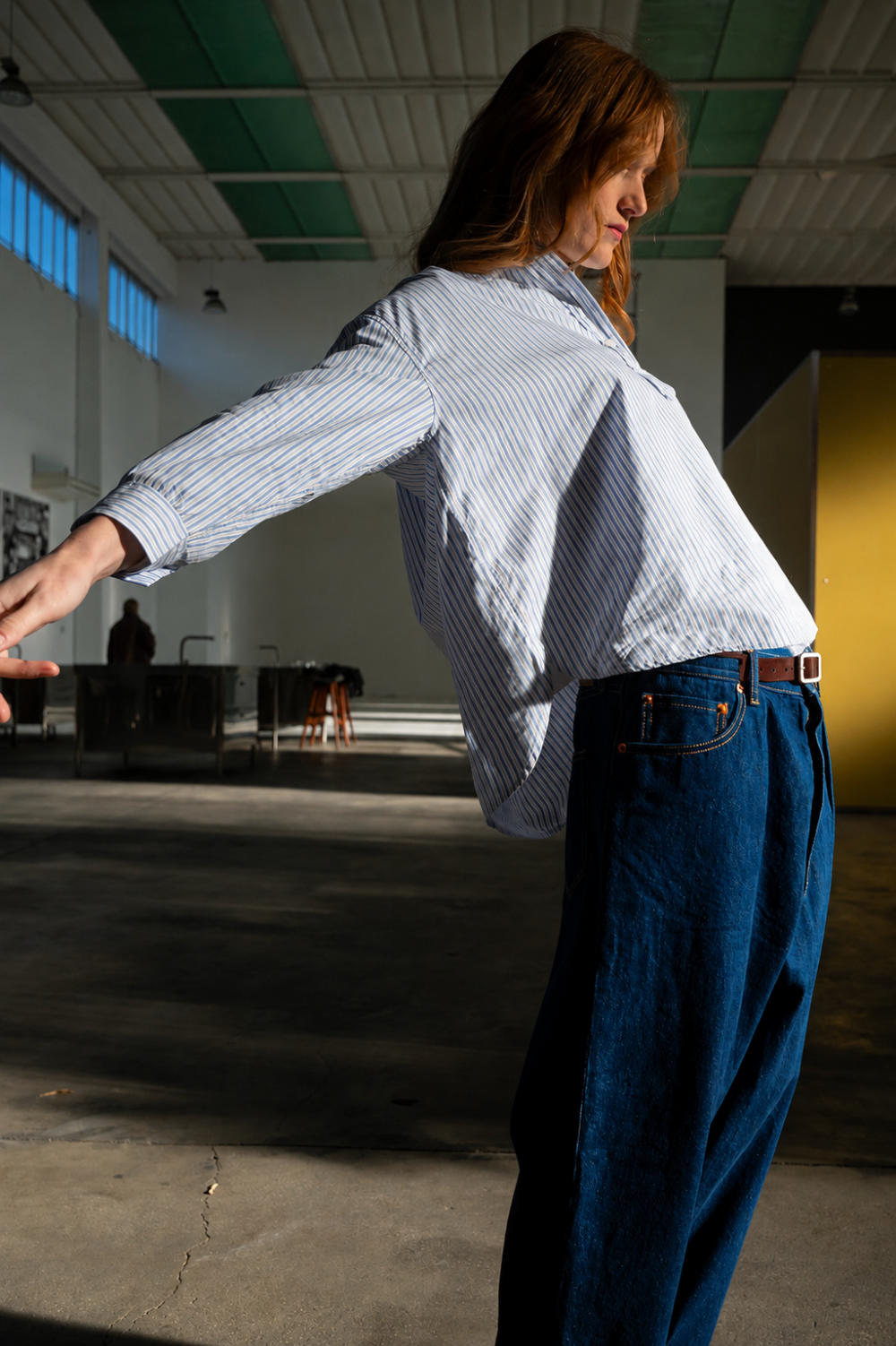 peppino peppino type 185 the native shirt navy stripe