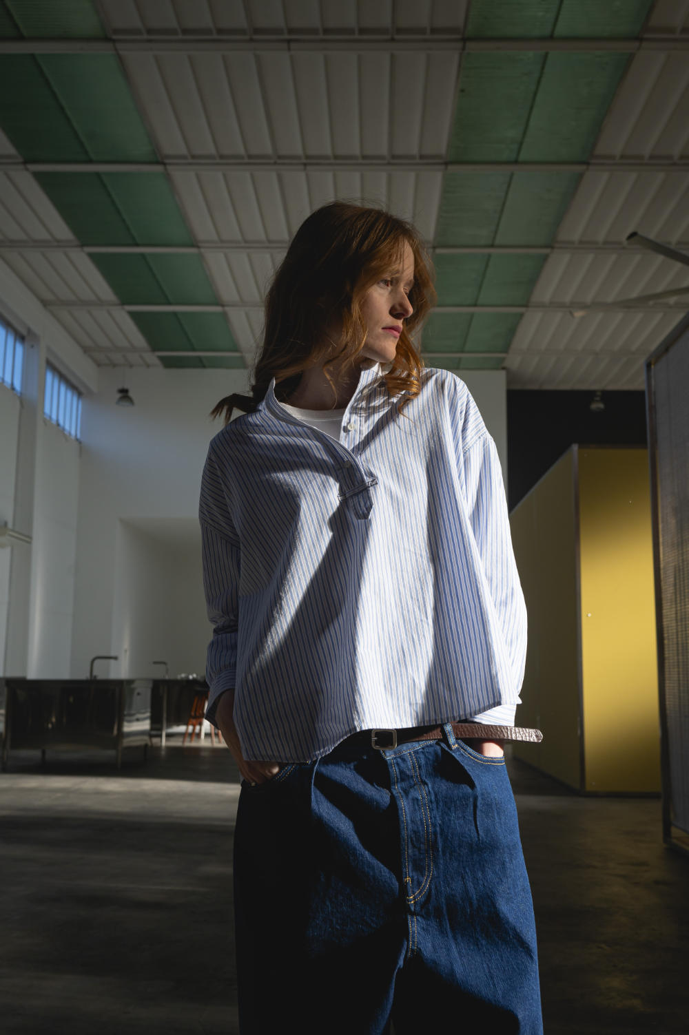peppino peppino type 185 the native shirt navy stripe
