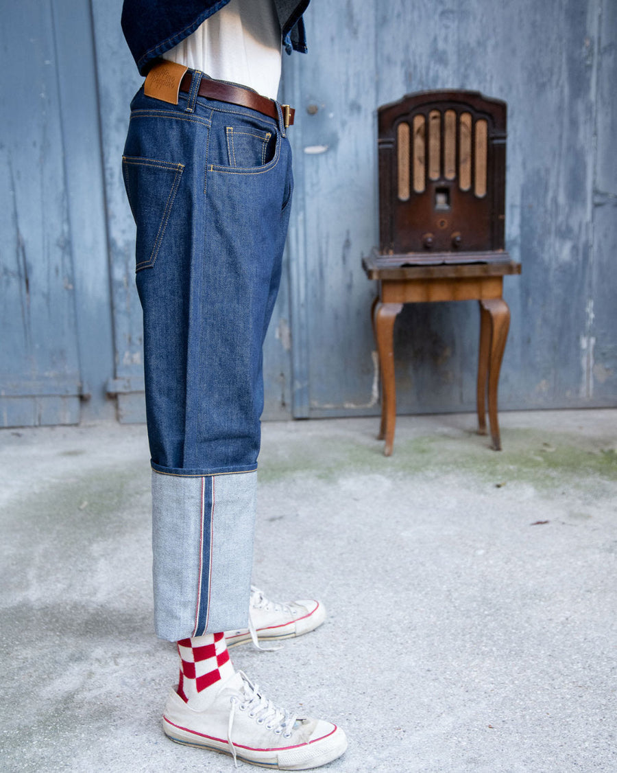 peppino peppino type 18 regular raw the selvedge denim five pockets