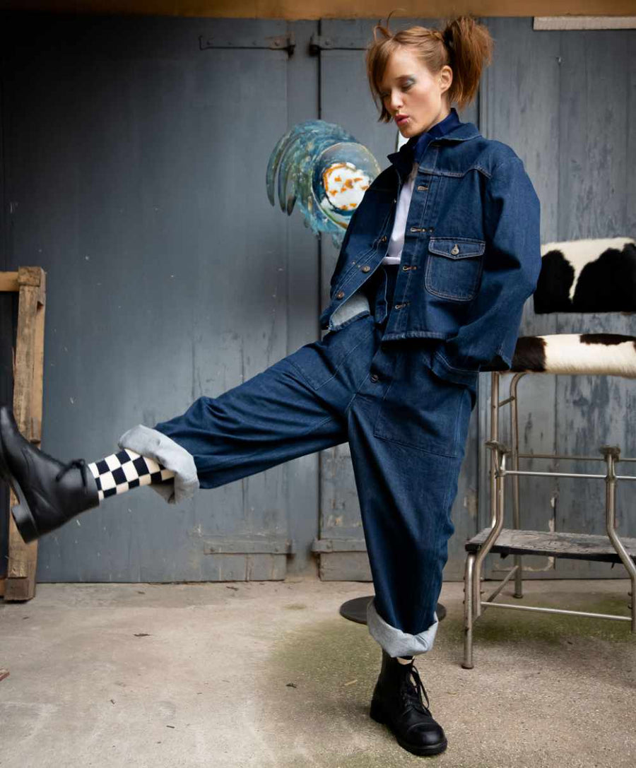 peppino peppino type 20 the denim sketch overall denim