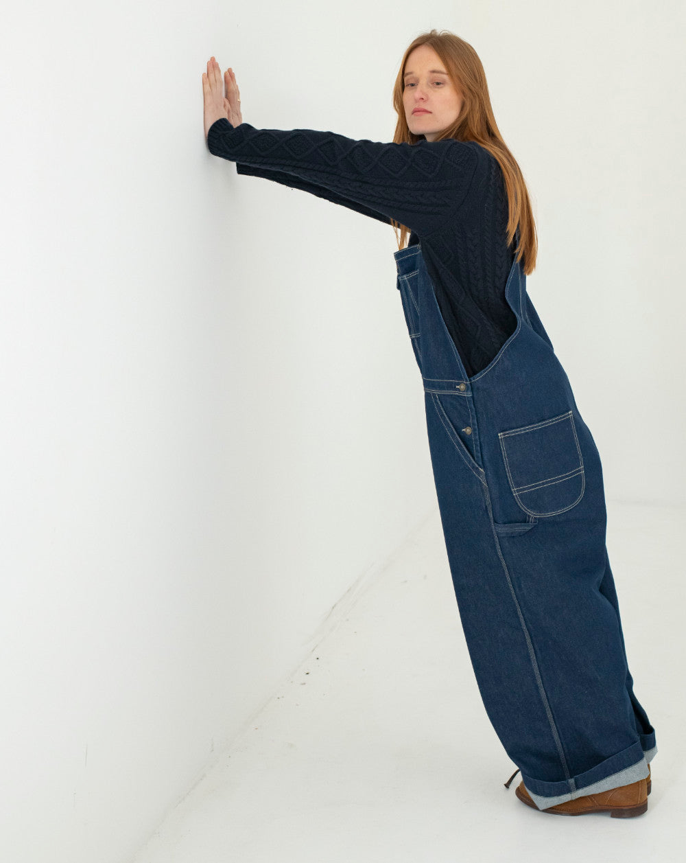 peppino peppino type 41 denim big fit the 50s workwear bib overall