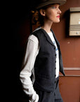 peppino peppino type 66 the glad rags vest antracite