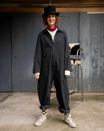 peppino peppino type 79 the chevron gag coverall antracite