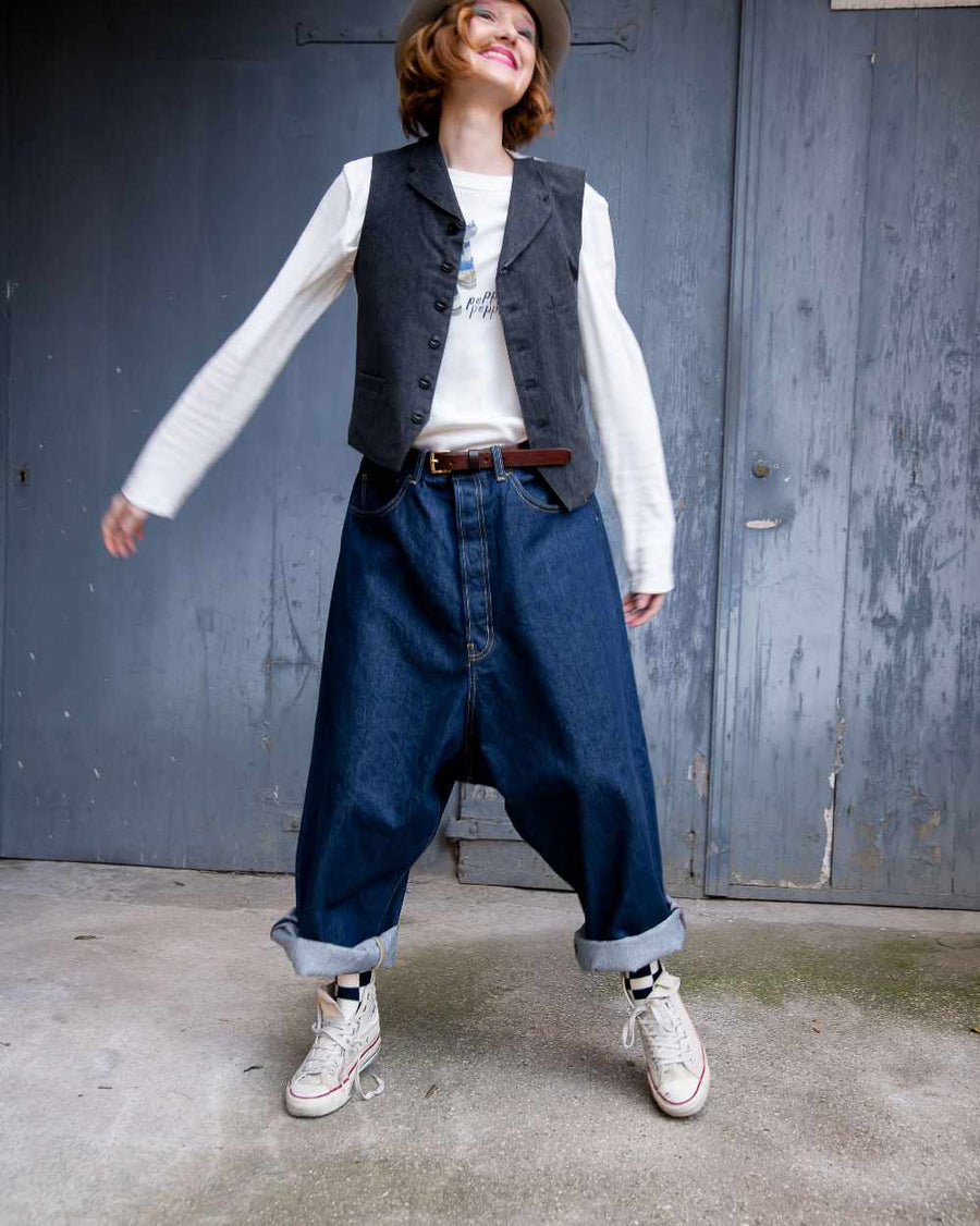peppino peppino type 86 the selvedge rodeo clown jean rinse