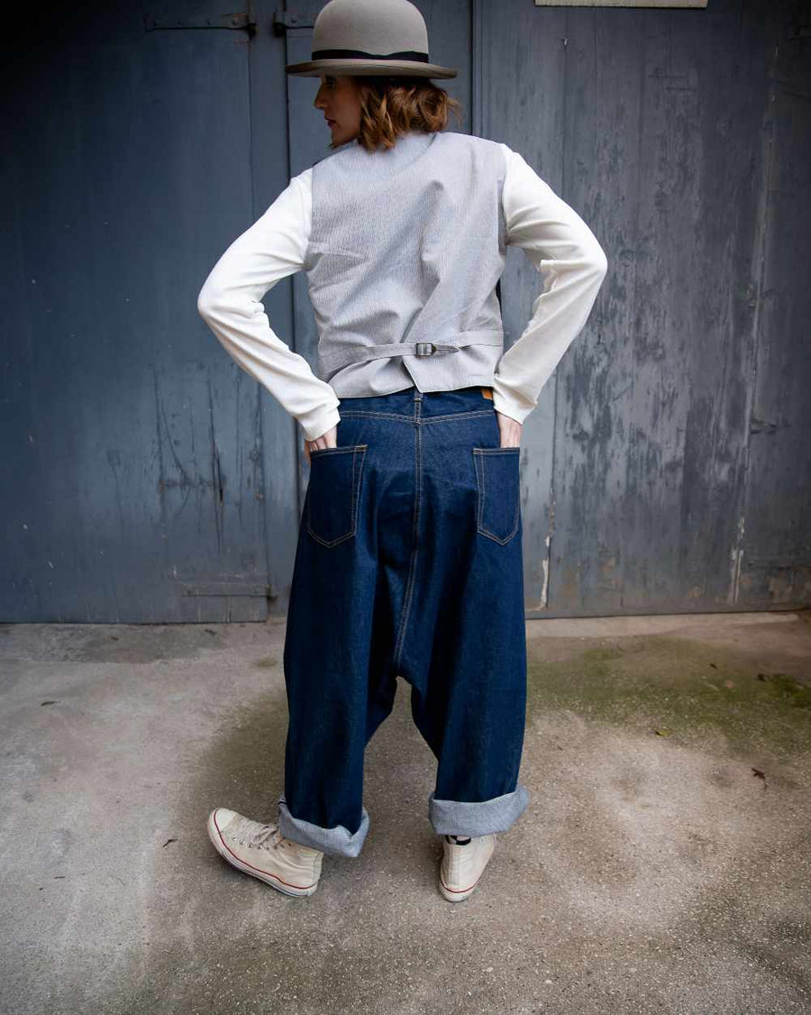 peppino peppino type 86 the selvedge rodeo clown jean rinse