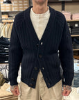 rakki defender cardigan steve mcqueen 1963 blu notte