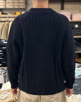 rakki defender cardigan steve mcqueen 1963 blu notte