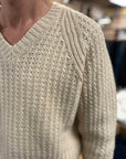 rakki style memories madly wvb alain delon 1962 v neck pullover avorio