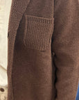rakki timeless cardigan steve mcqueen 1968 cioccolato