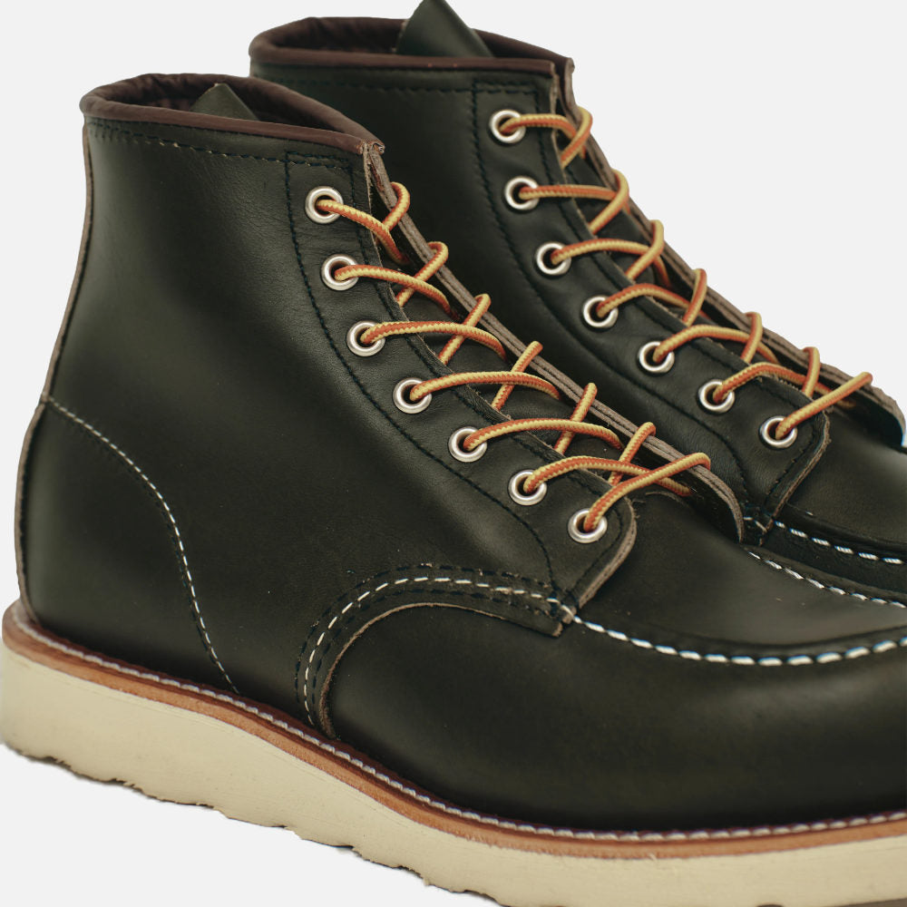 red wing heritage classic moc 8180 alpine green portage kangatan
