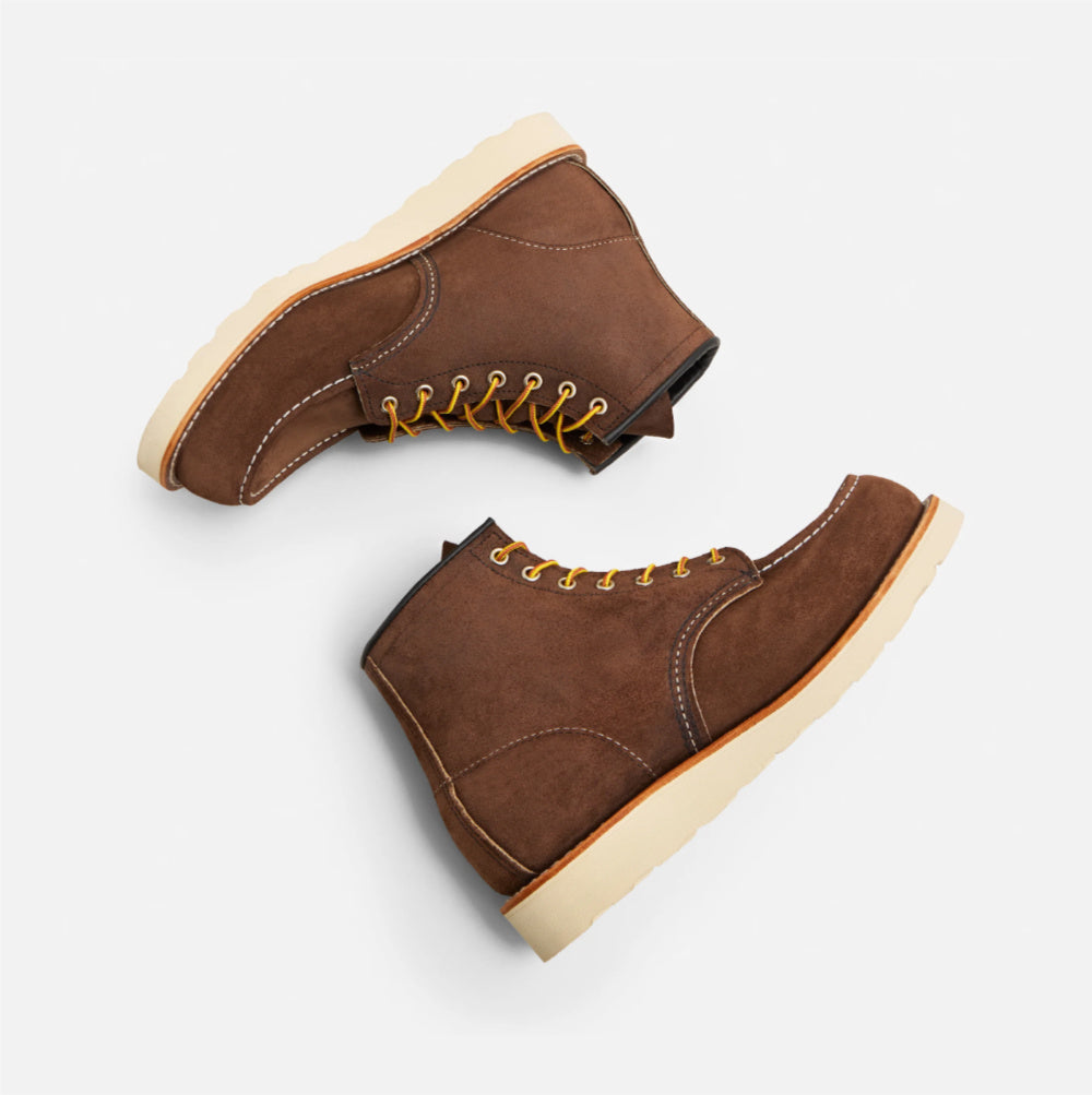 red wing heritage classic moc 8836 chocolate muleskinner