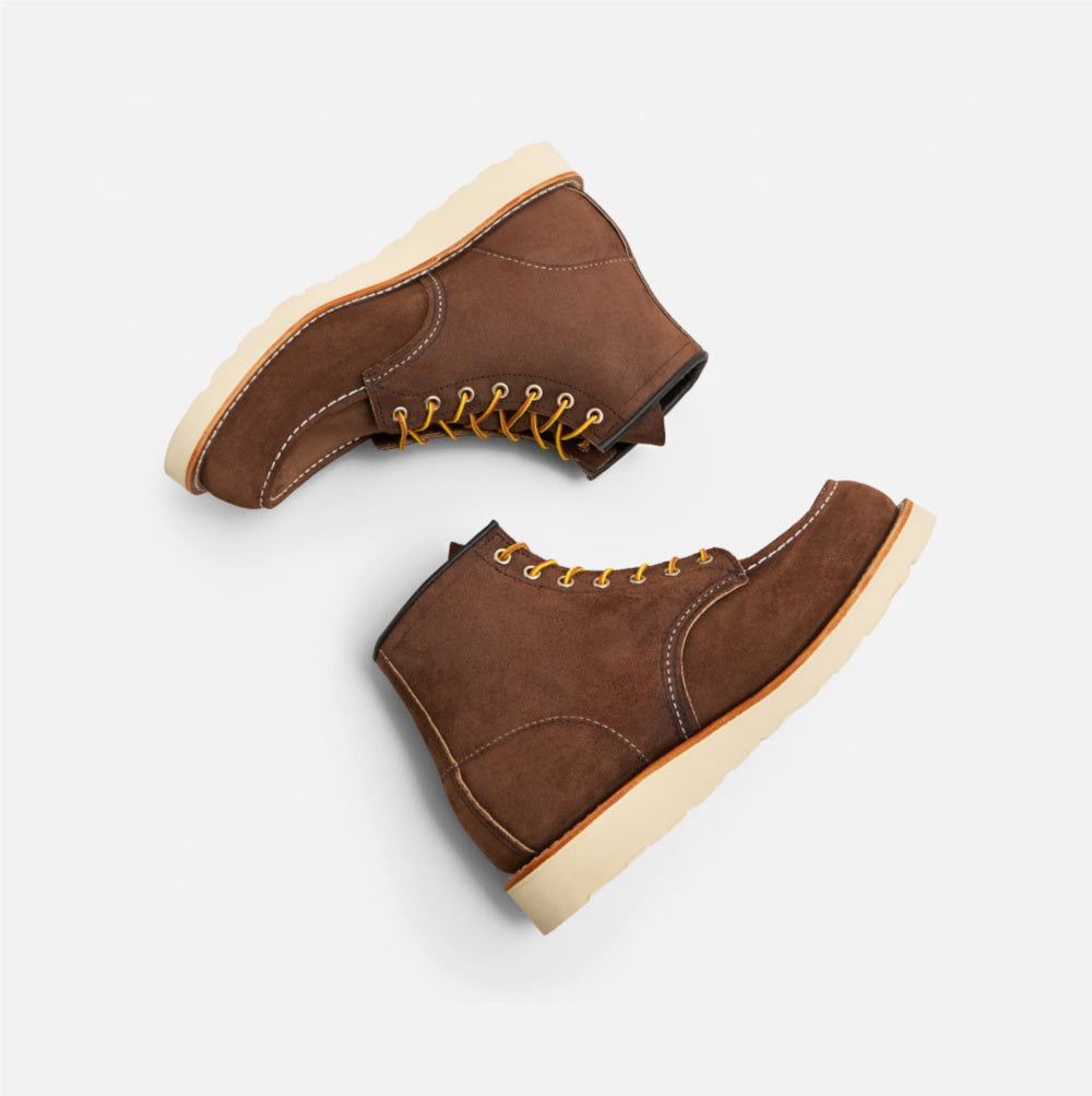 red wing heritage classic moc 8836 chocolate muleskinner