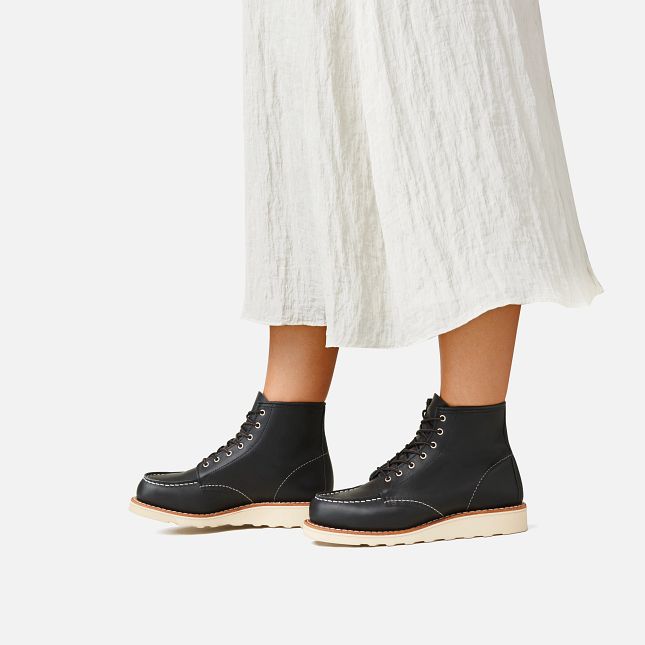 red wing heritage women's moc toe 3373