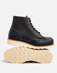 red wing heritage women's moc toe 3373 black boundary