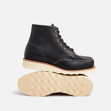 red wing heritage women's moc toe 3373 black boundary