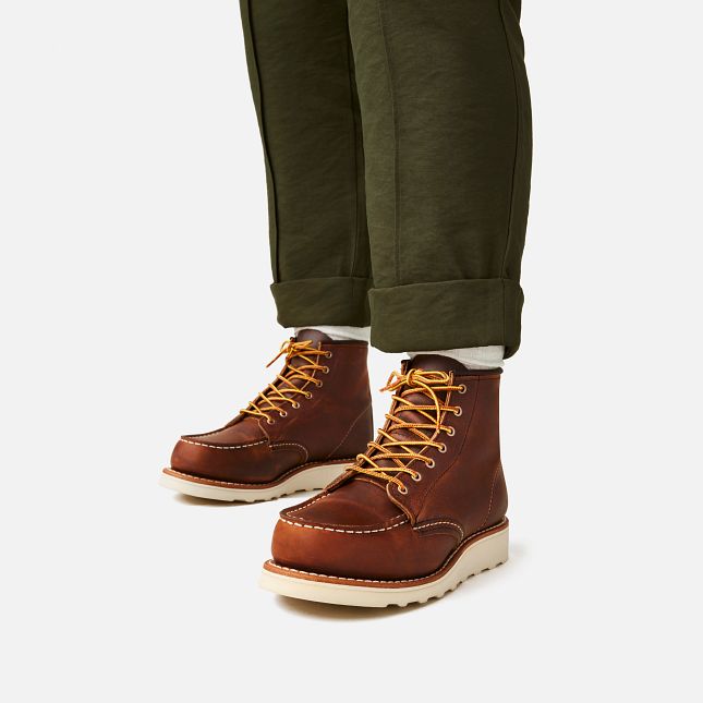 red wing heritage women's moc toe 3428