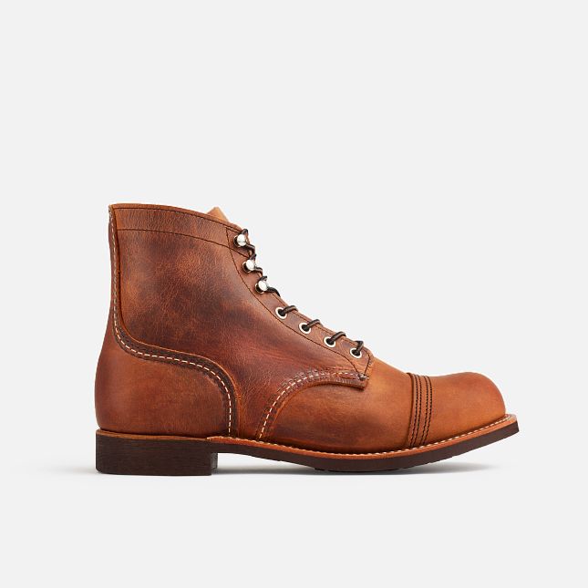 red wing heritage iron ranger 8085 copper rough and tough